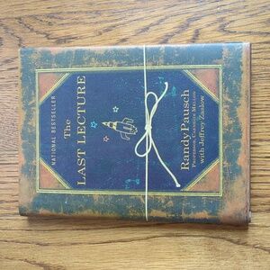 First Edition The Last Lecture Randy Pausch National Bestseller Hardcover Book